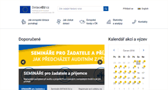 Desktop Screenshot of dotaceeu.cz